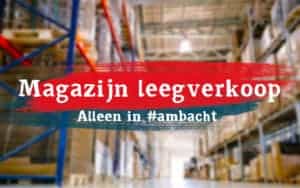 Kringloopwinkel aanbieding magazijn leegverkoop in Hendrik-Ido-Ambacht